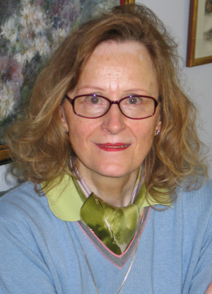 Sigrid Wobst mit Brille